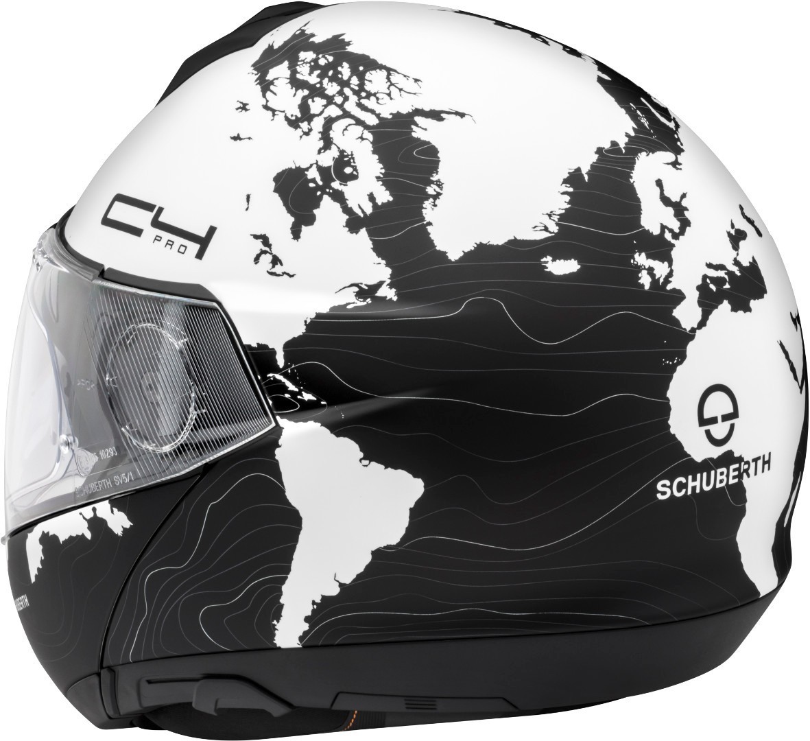 Schuberth C4 Pro Magnitudo Helm Wit M (57) Figuur 3