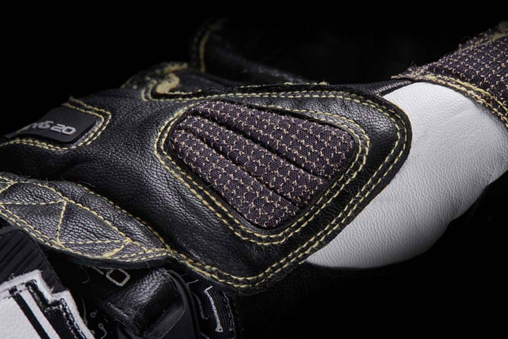 Furygan Styg20 Built With Kevlar® Motorcycle Gloves white/black M Figure 9