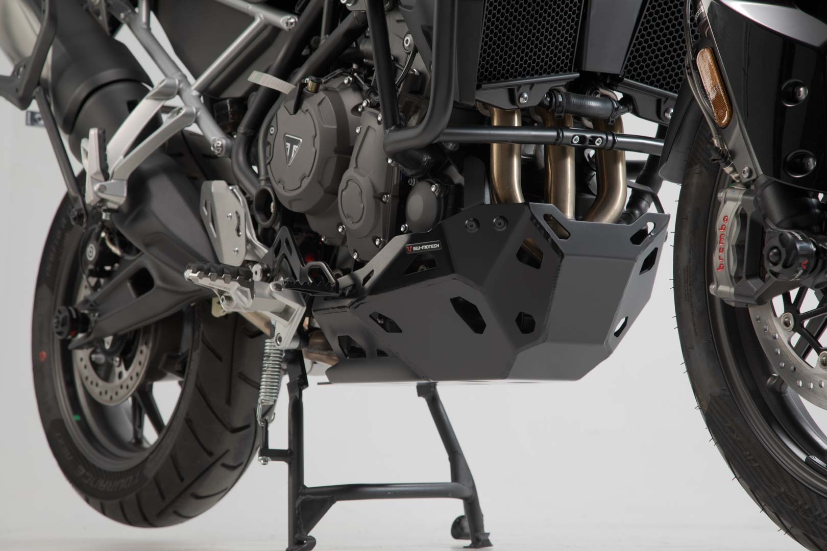 SW-Motech Motorskydd - Svart. Tiger 900/ GT/ Pro (19-23). Ingen OEM-bar. Figur 2