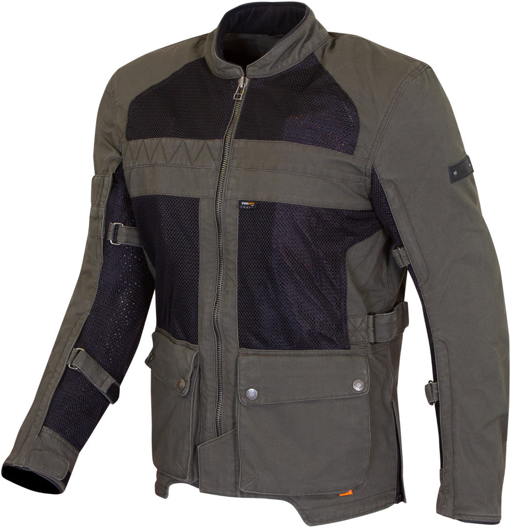 Merlin Mahala D3O Raid Explorer Motorrad Textiljacke oliv 4XL Abbildung 1