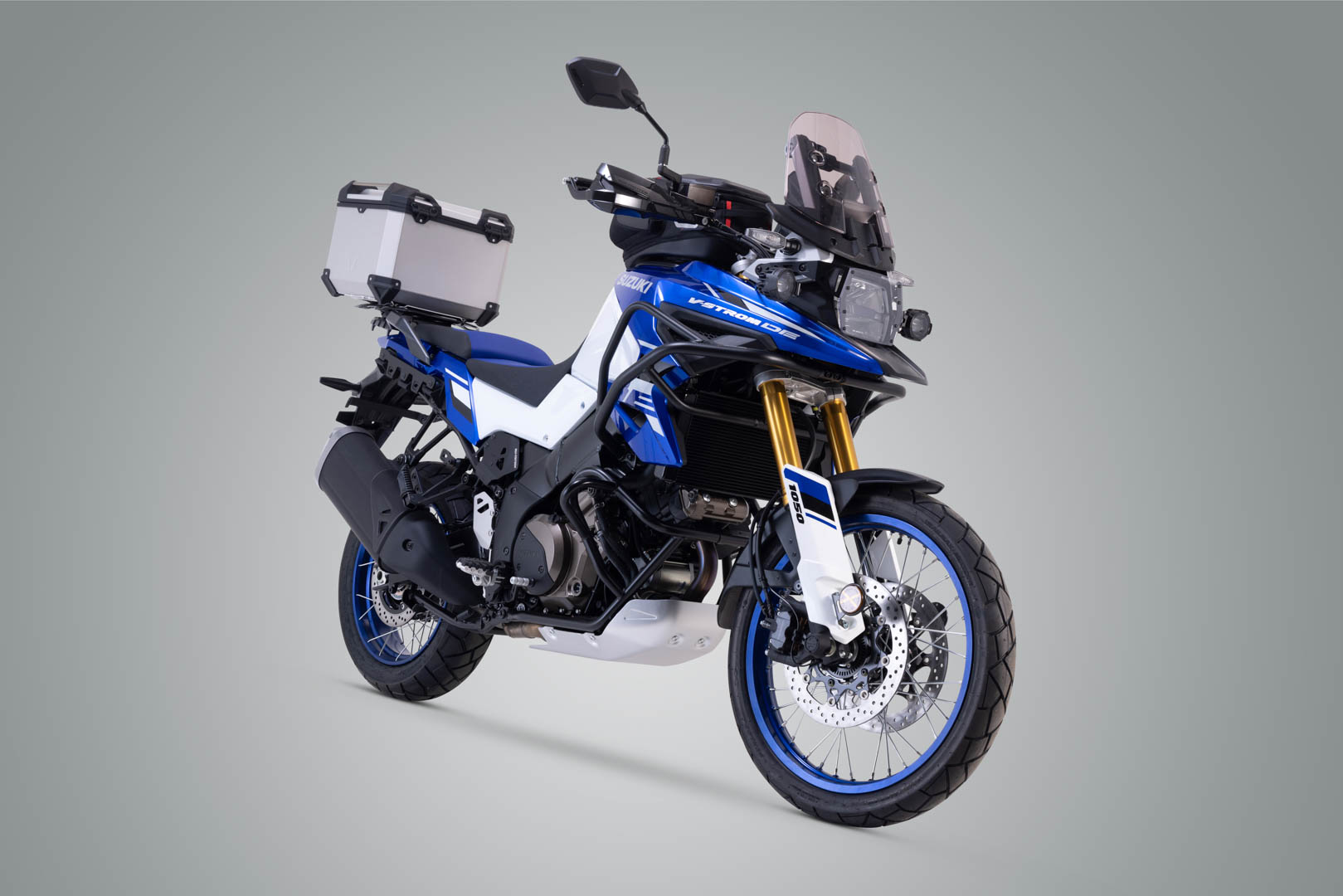 Sistem top case SW-Motech TRAX ADV - Argintiu. Suzuki V Strom 650 / 1000 / 1050. Figura 2
