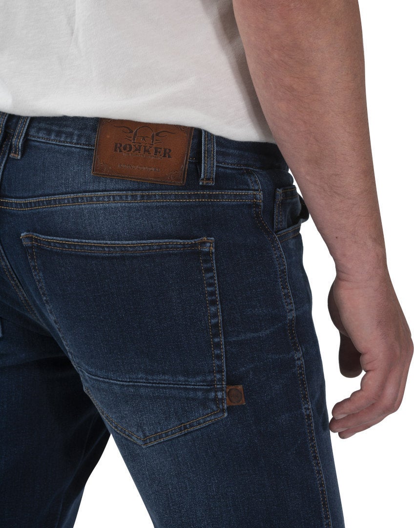 Rokker Rokkertech Slim Motor Jeans 38 L36 Figuur 5