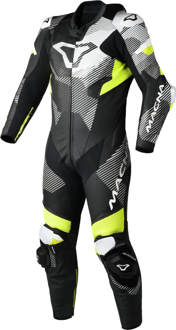 Macna Ignite perforated One Piece Motorcycle Leather Suit-image-379743310