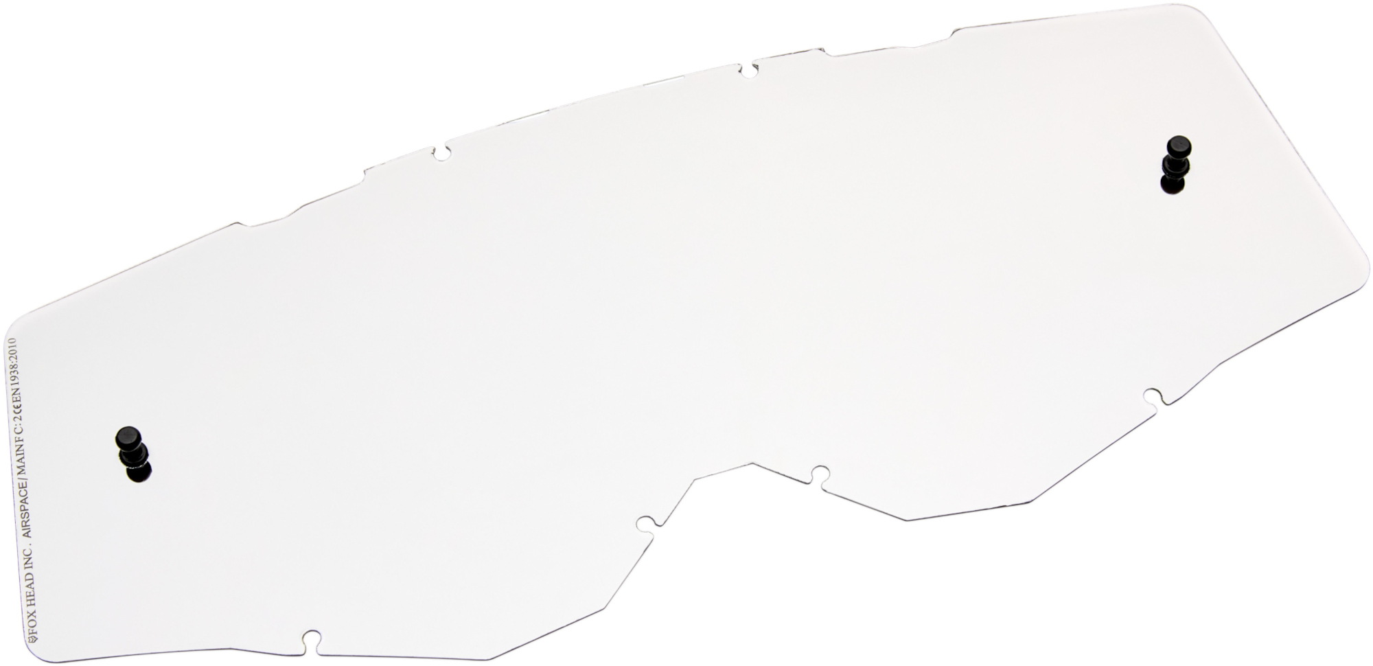 FOX Airspace / Main Mirror Lexan Ersättningsobjektiv grå Figur 1