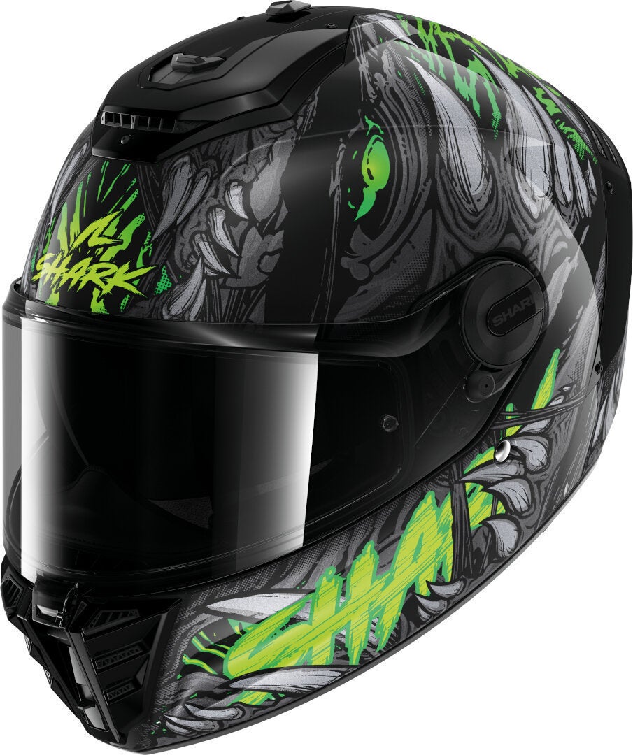 Shark Spartan RS Shaytan Casco nero/verde XXL (63/64) Figura 1