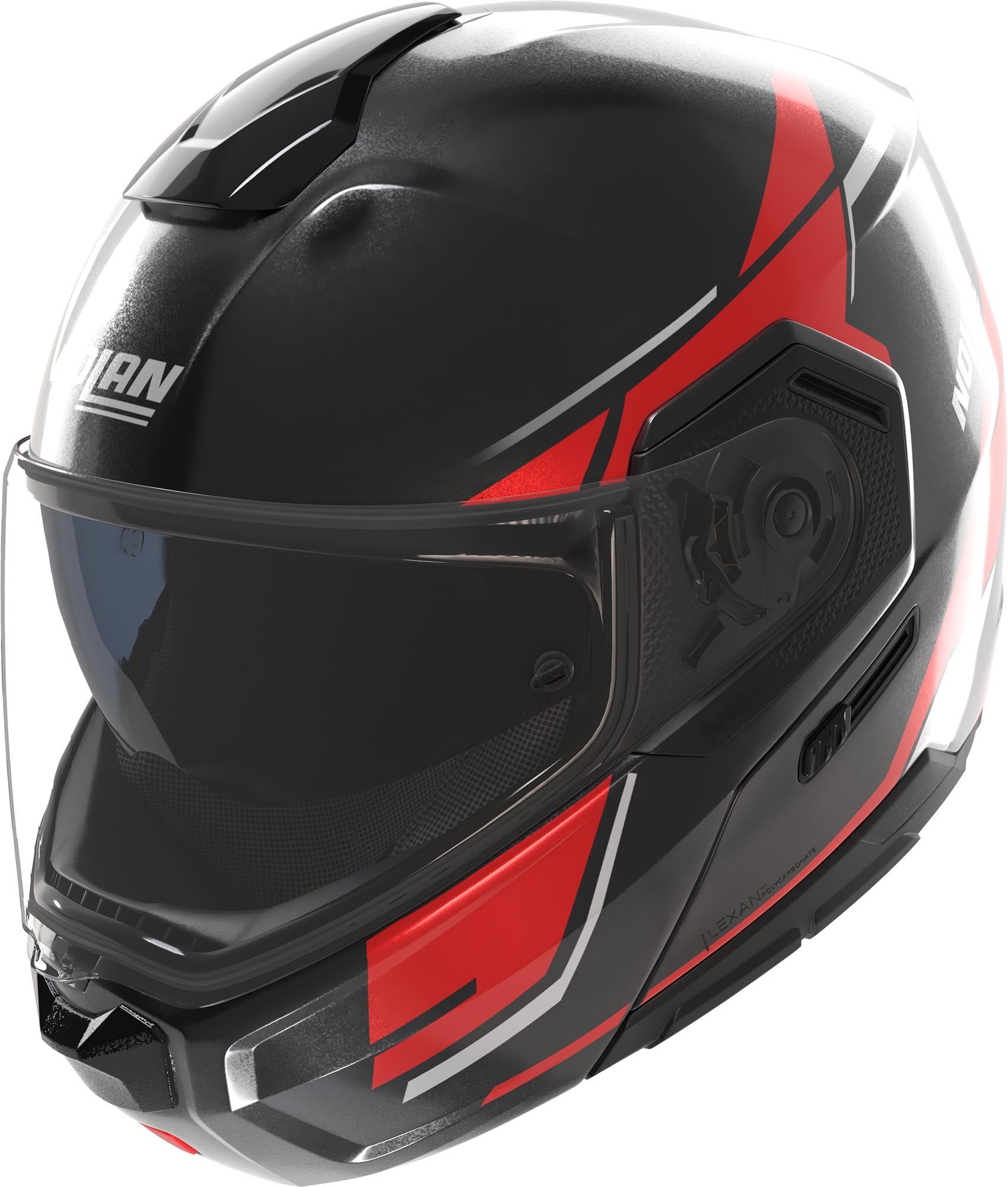 Nolan N90-3 06 Sincrono Helmet black/red XXL (63) Figure 1
