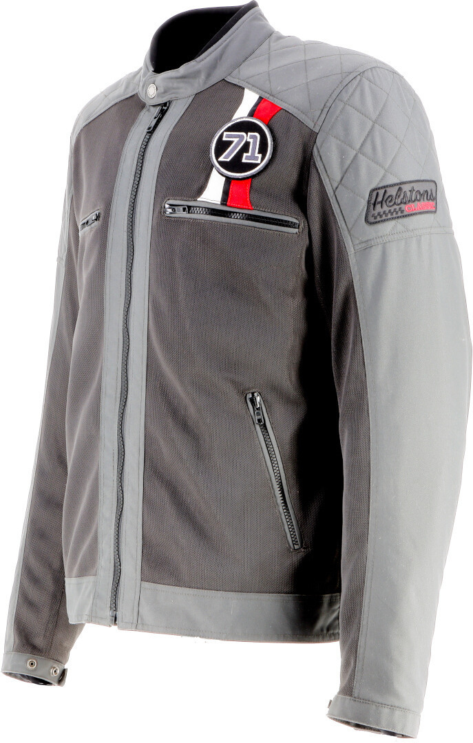 Helstons Stinger Air Motorcycle Textile Jacket grey XXL Figure 4