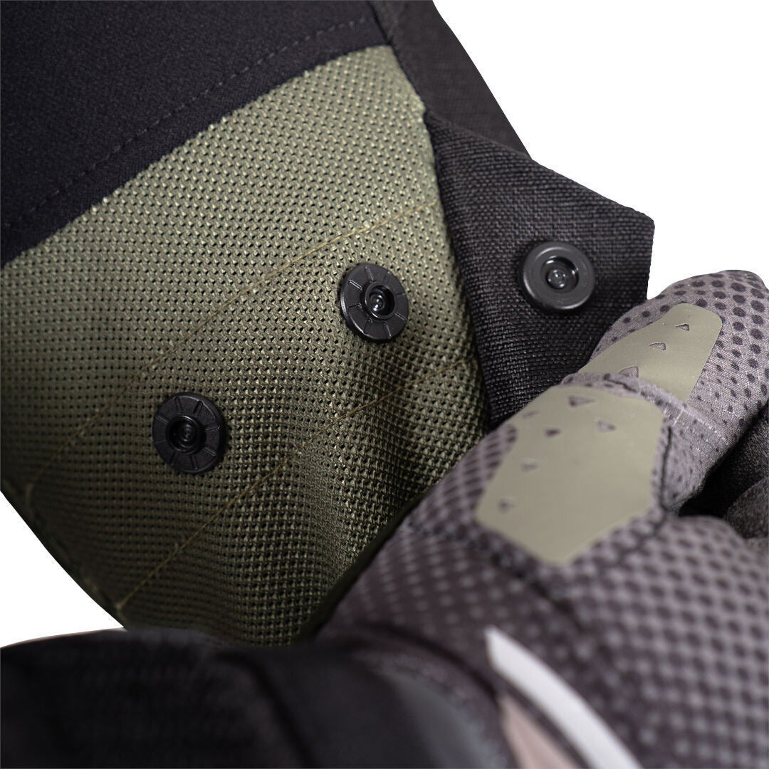 Side view of Leatt ADV Flowtour 5.5 waterproof Motorcycle Textile Jacket