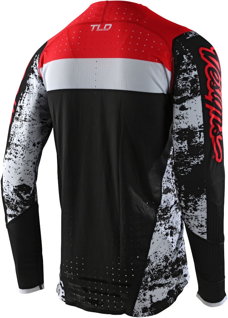 Troy Lee Designs SE Ultra Grime Motocross Jersey sort/rød/hvid XL Figur 2