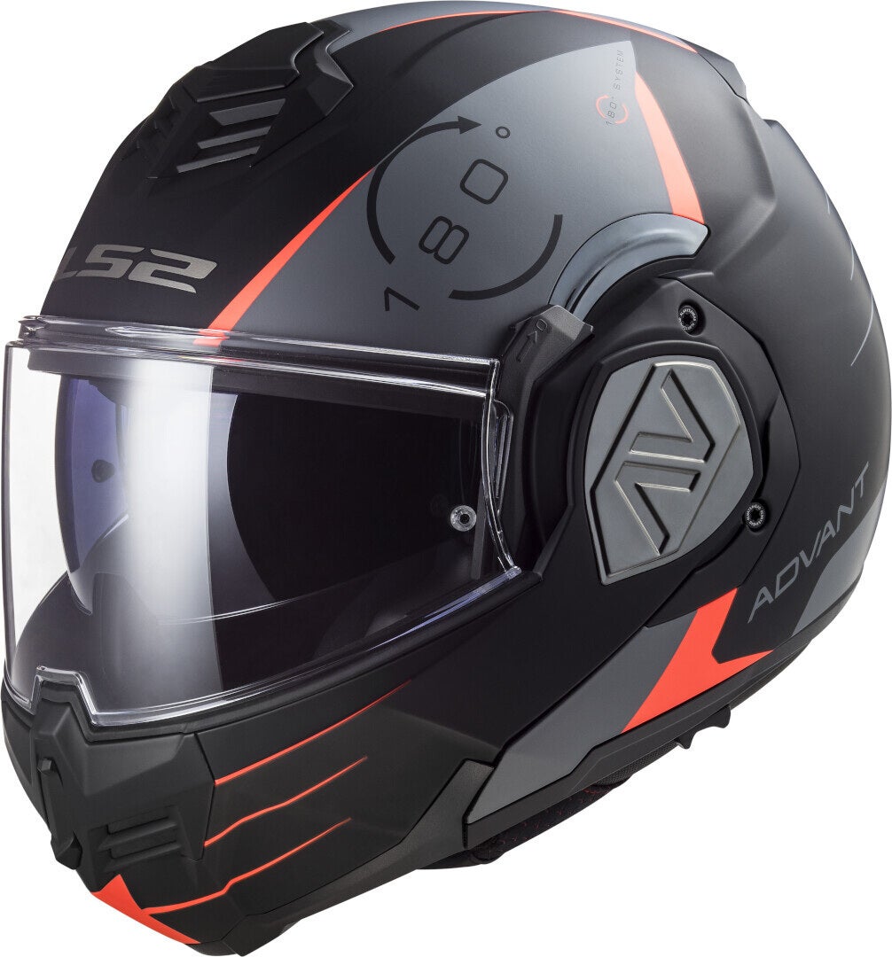 LS2 FF906 Advant Codex Přilba černá mat/titan XXXL (65/66) Obrázek 1