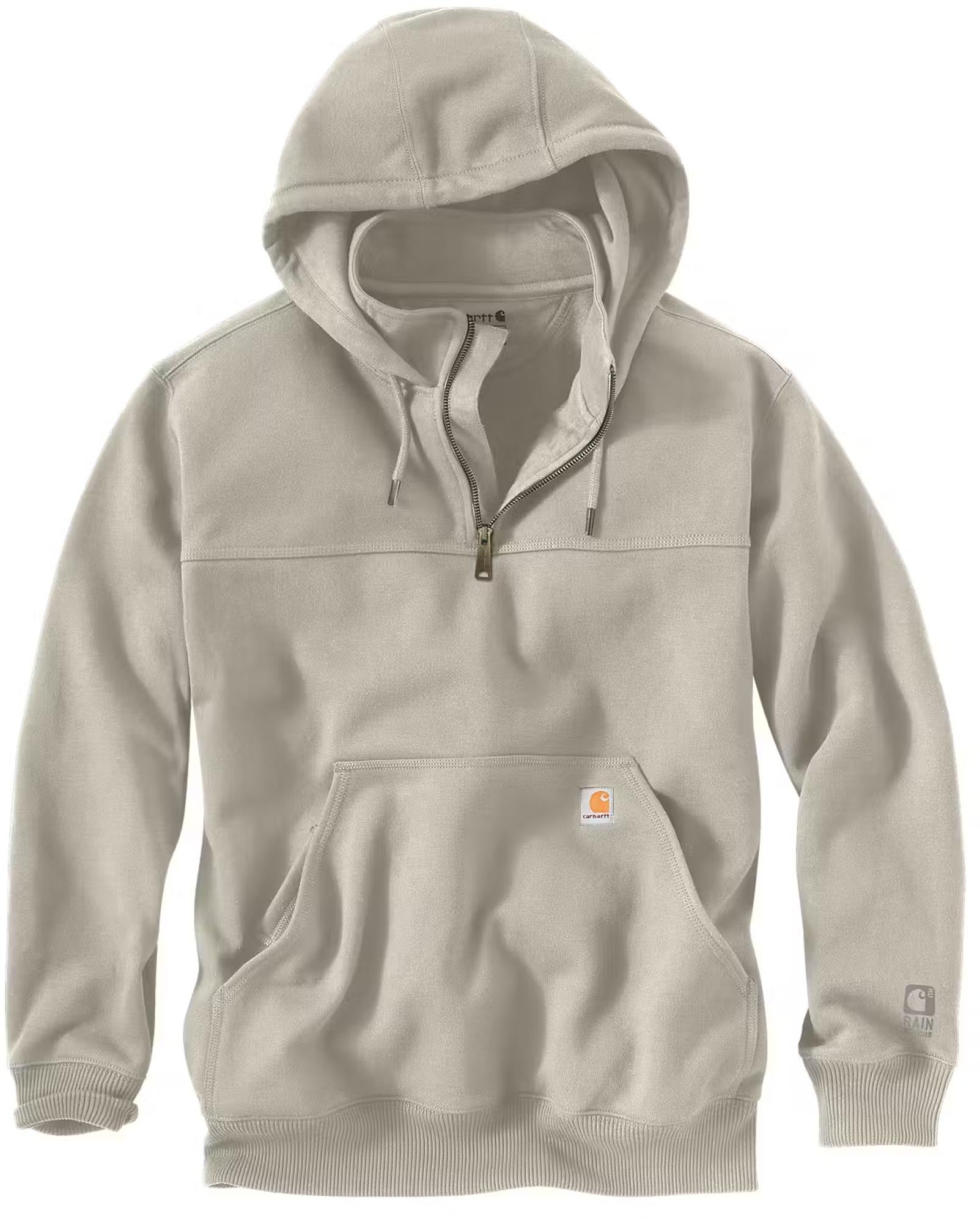 Carhartt Paxton Quarter-Zip Capuche beige M Figure 1