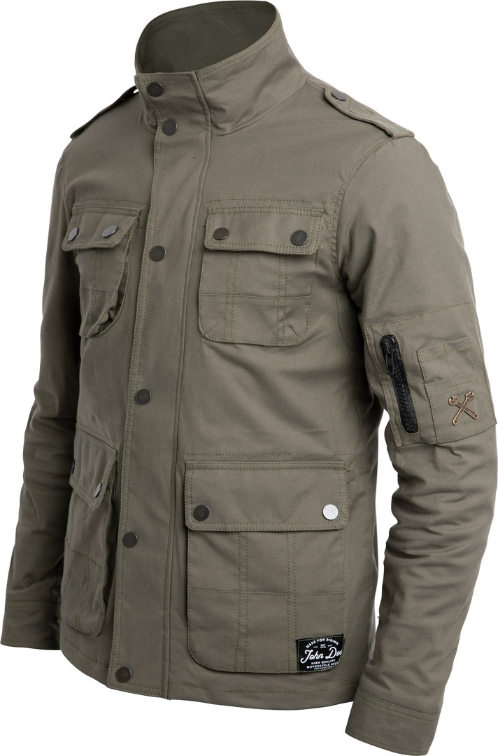 John Doe Explorer Motorrad Textiljacke oliv 4XL Abbildung 2