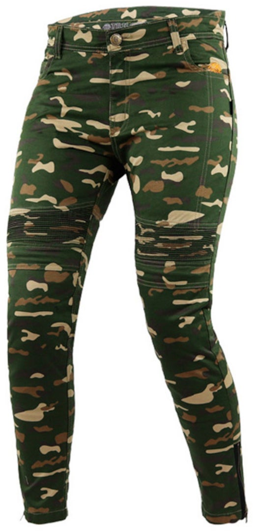 Trilobite Micas Urban Dames Motorfiets Jeans Camouflage 34/32 Figuur 1