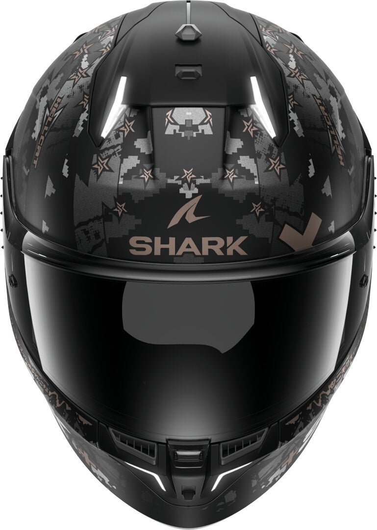 Shark Skwal i3 Hellcat 헬멧 블랙 매트/그레이 남성 (57/58) 그림 2