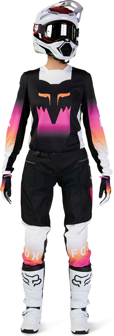 FOX 180 Flora Motocross Bukser til damer sort/pink 16 Figur 9