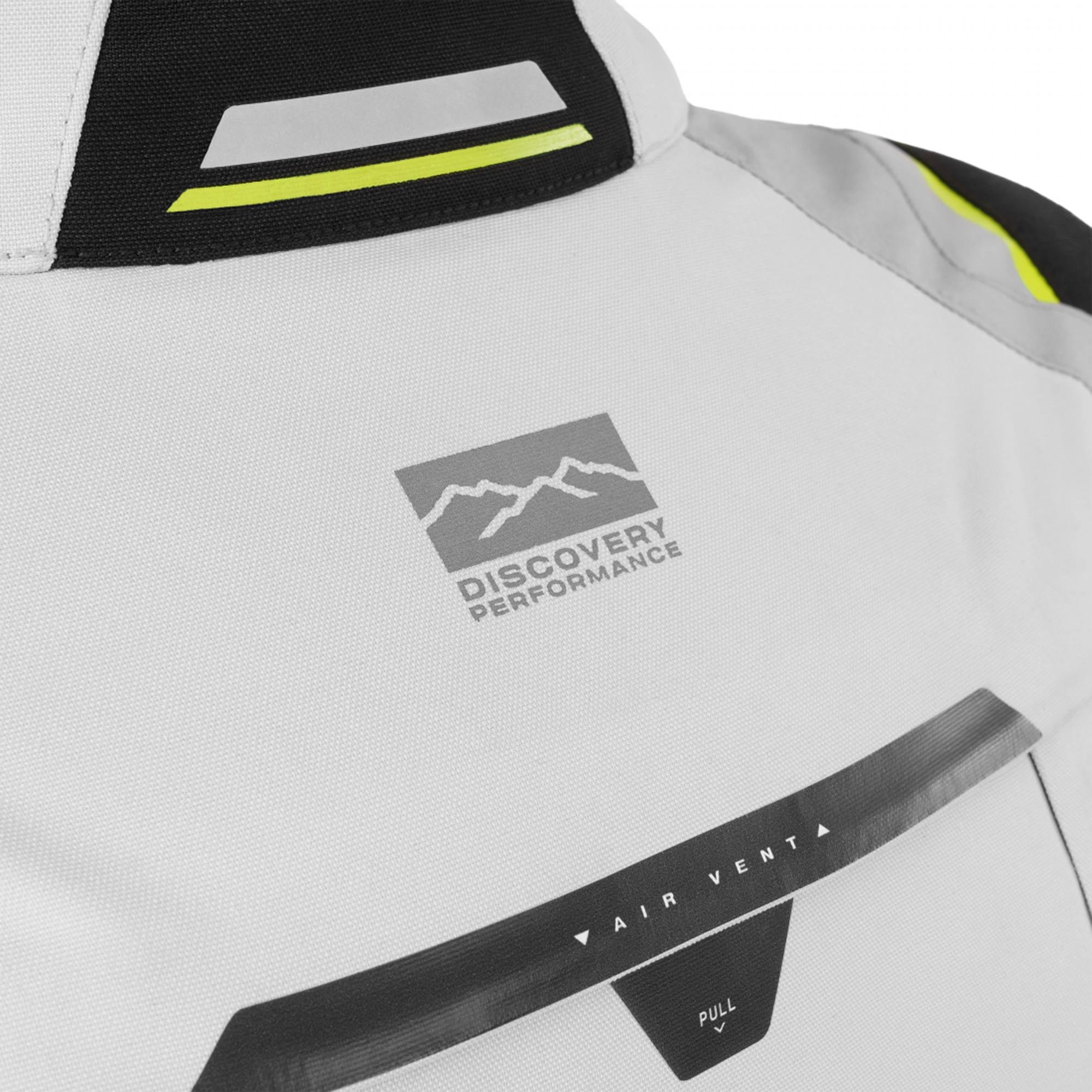 SHIMA Hero 3.0 Motorcycle Textile Jacket grey/yellow L Figure 30
