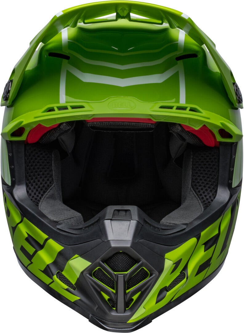 Bell Moto-9S Flex Sprint Casco Motocross Verde/Nero M Figura 2
