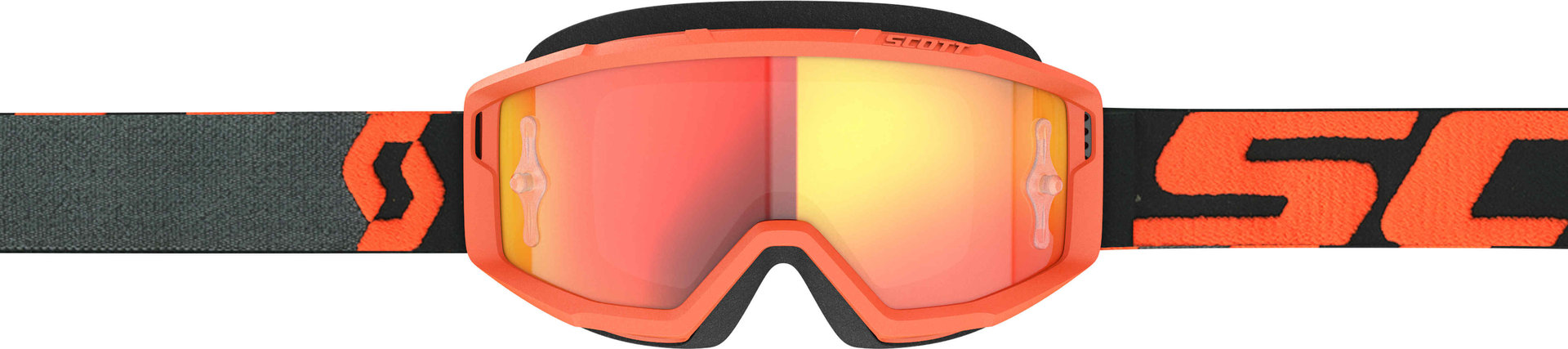 Scott Primal Ochelari de motocross portocalii/negri Figura 2