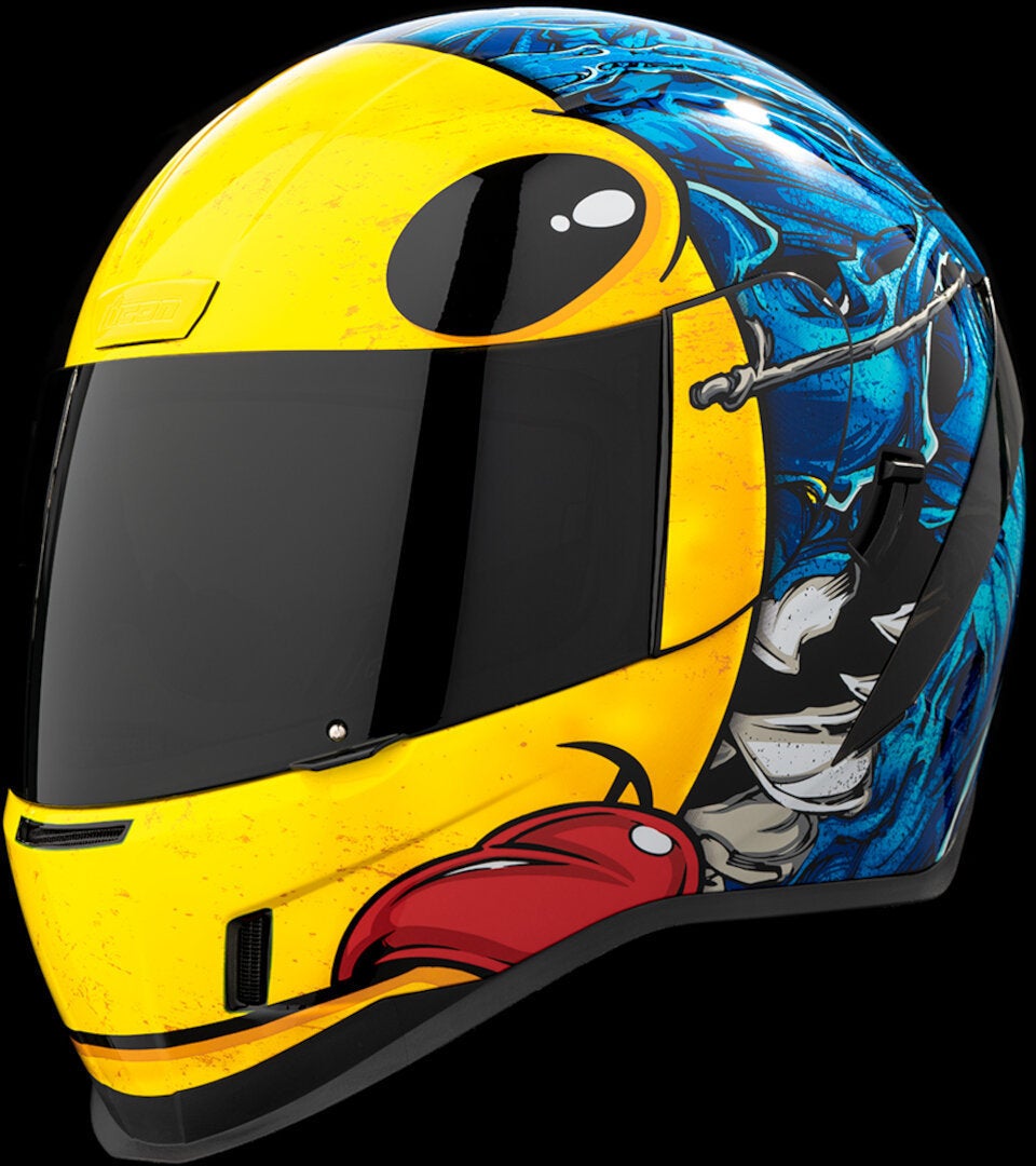 Icon Airform Brozak MIPS Helmet blue/yellow L (59/60) Figure 4