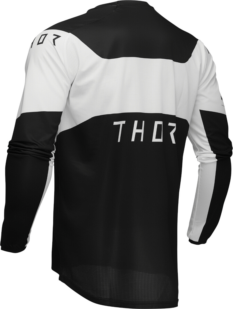 Thor Launchmode Storm Motocross Jersey black/white XL Figure 4
