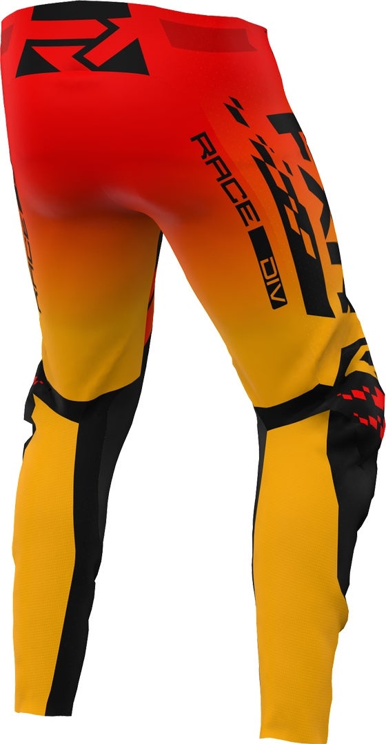 FXR Revo Comp Motocross bukser orange/sort 40 Figur 2