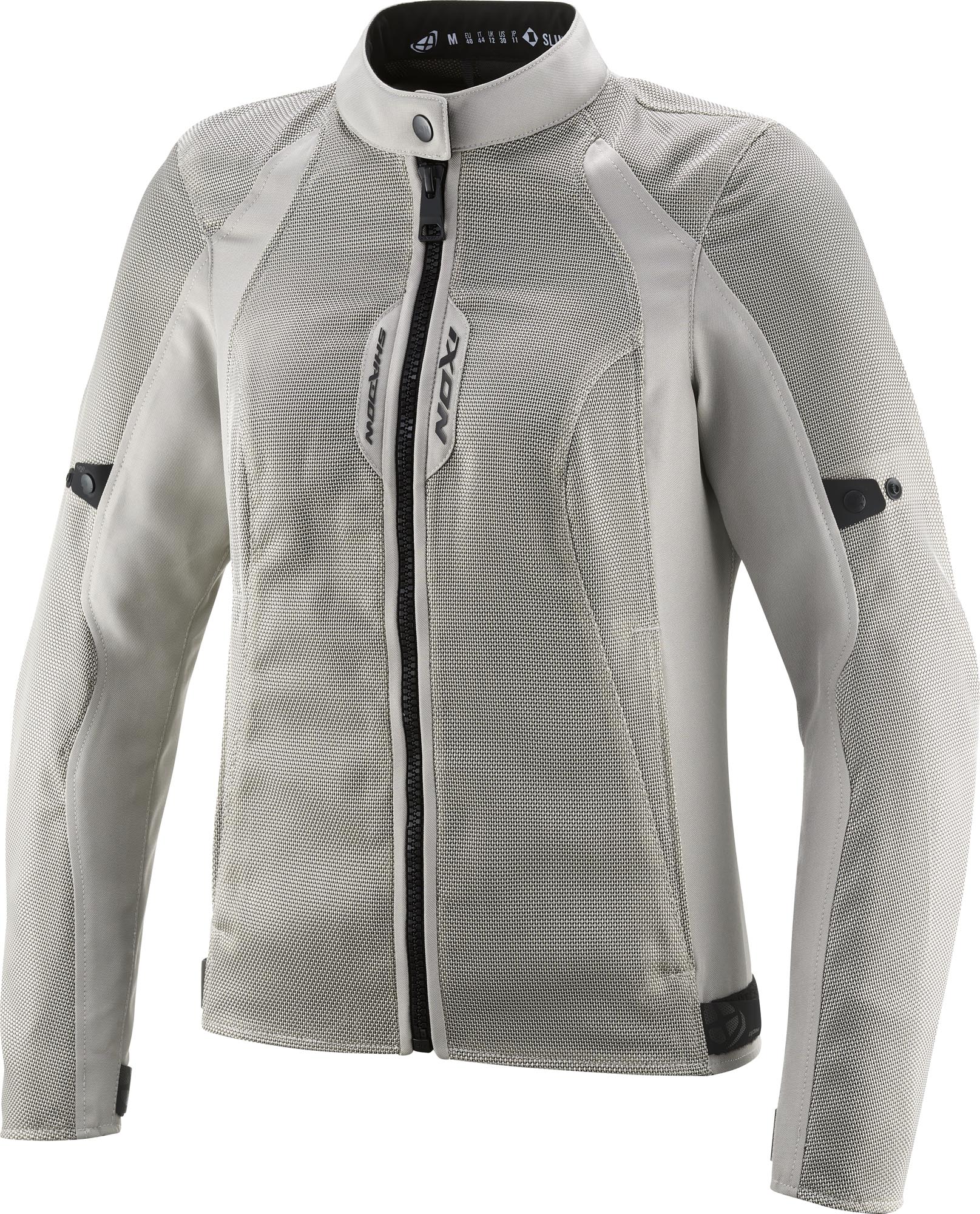 Ixon Shadow Dames motorfiets textieljas grijs/beige 2XL Figuur 1