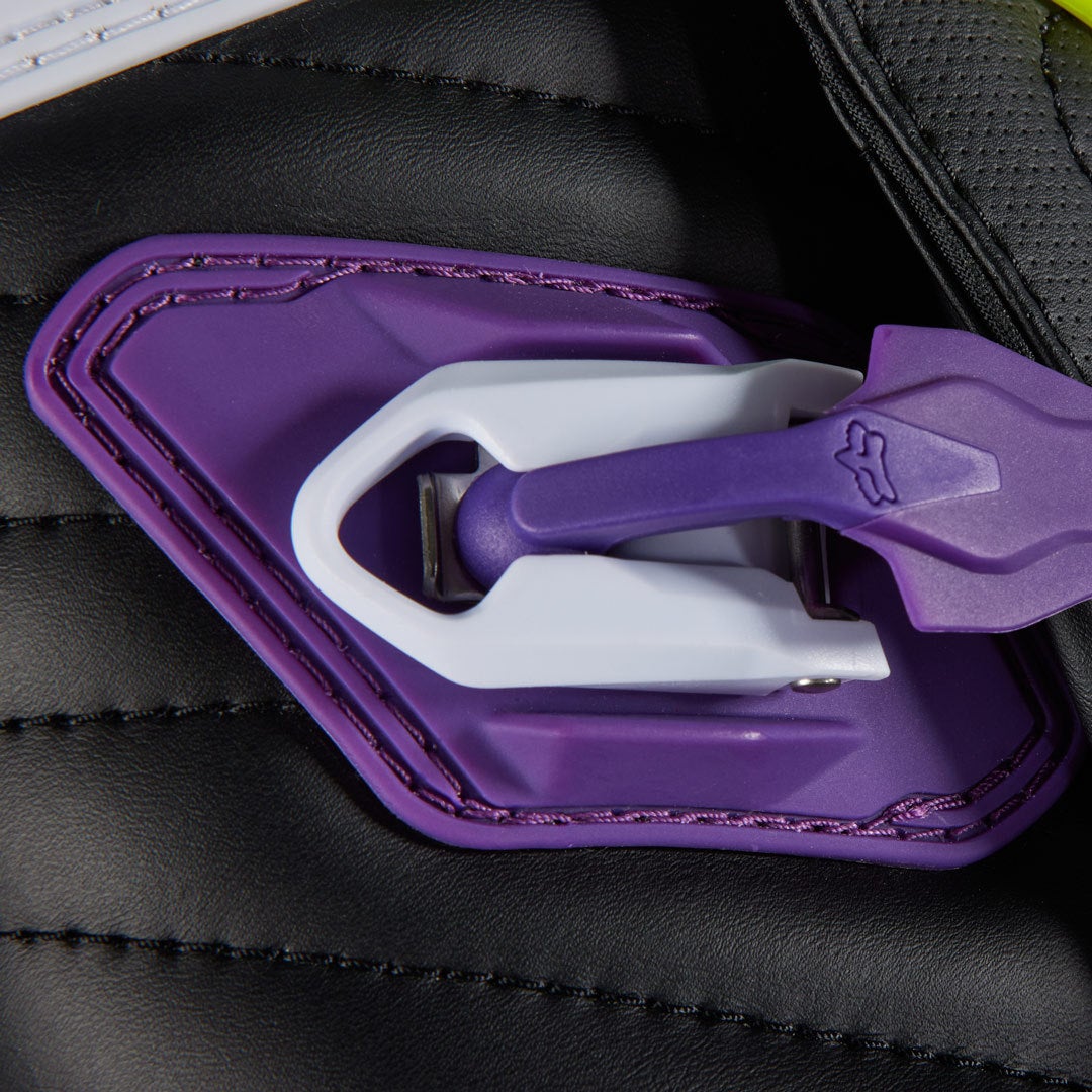 FOX Comp Stivali motocross viola/giallo/nero 13 Figura 2