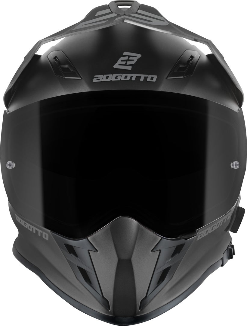 Bogotto H331 BT Bluetooth Casque d’enduro Noir mat XL Figure 4