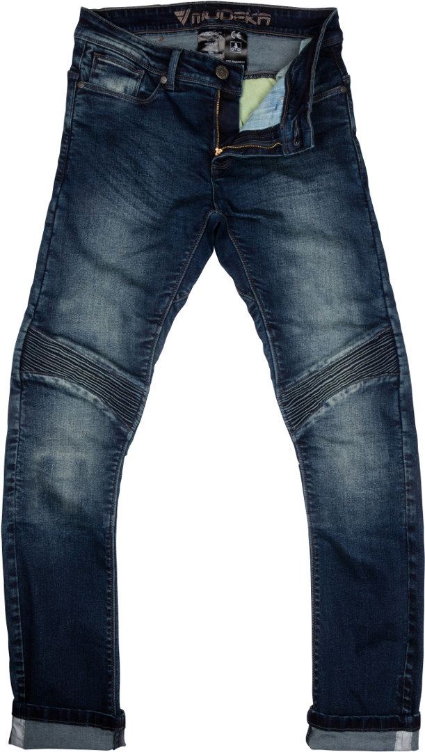 Modeka Sorelle Damen Motorrad Textilhose blau 20 Abbildung 1