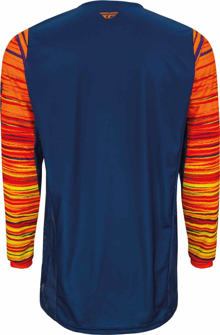 Fly Racing Kinetic Wave Motocross Jersey dark blue/orange XXL Figure 2