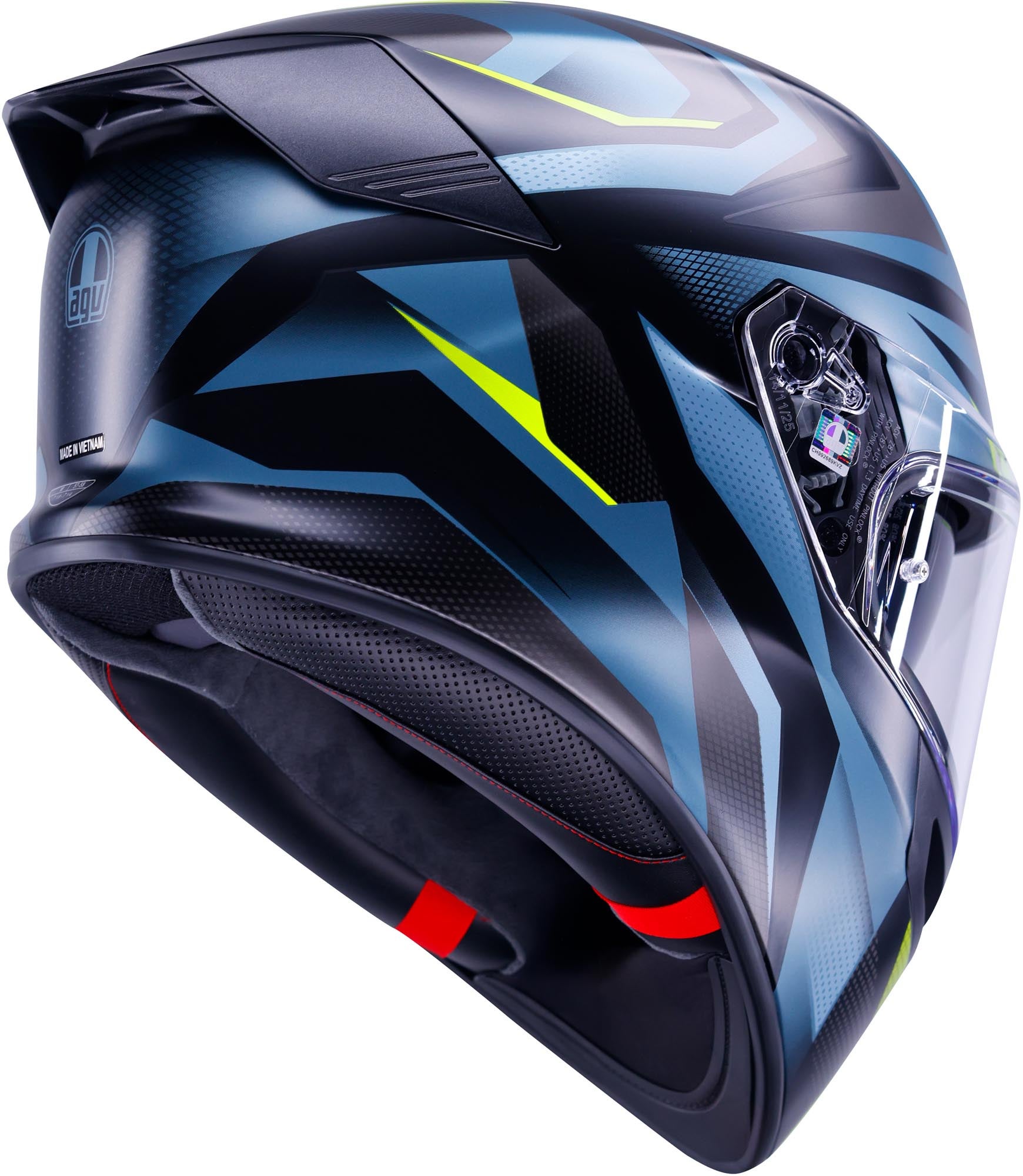 AGV K5 Munor Cască Negru mat/galben M (57/58) Figura 6