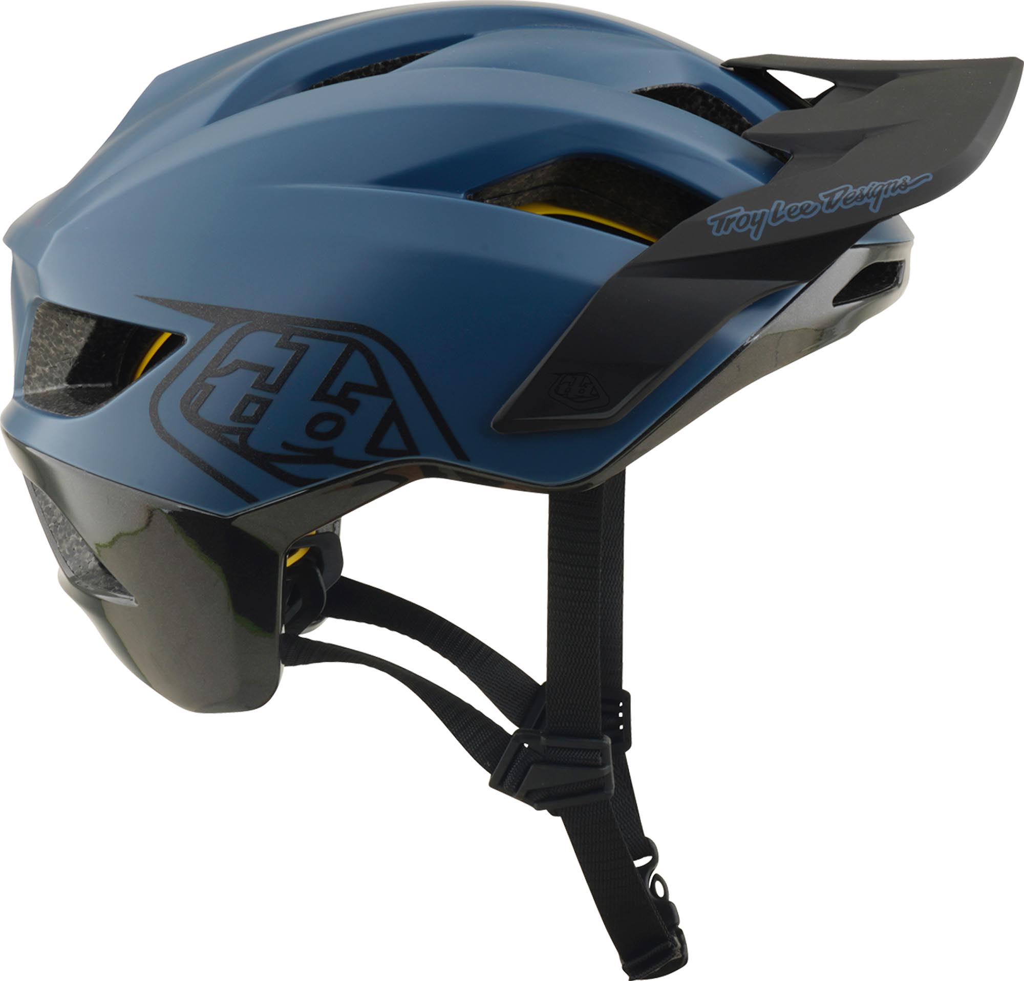 Troy Lee Designs Mips Flowline Point Bicycle Helmet blue matt/black XL-XXL (60/63) Figure 3