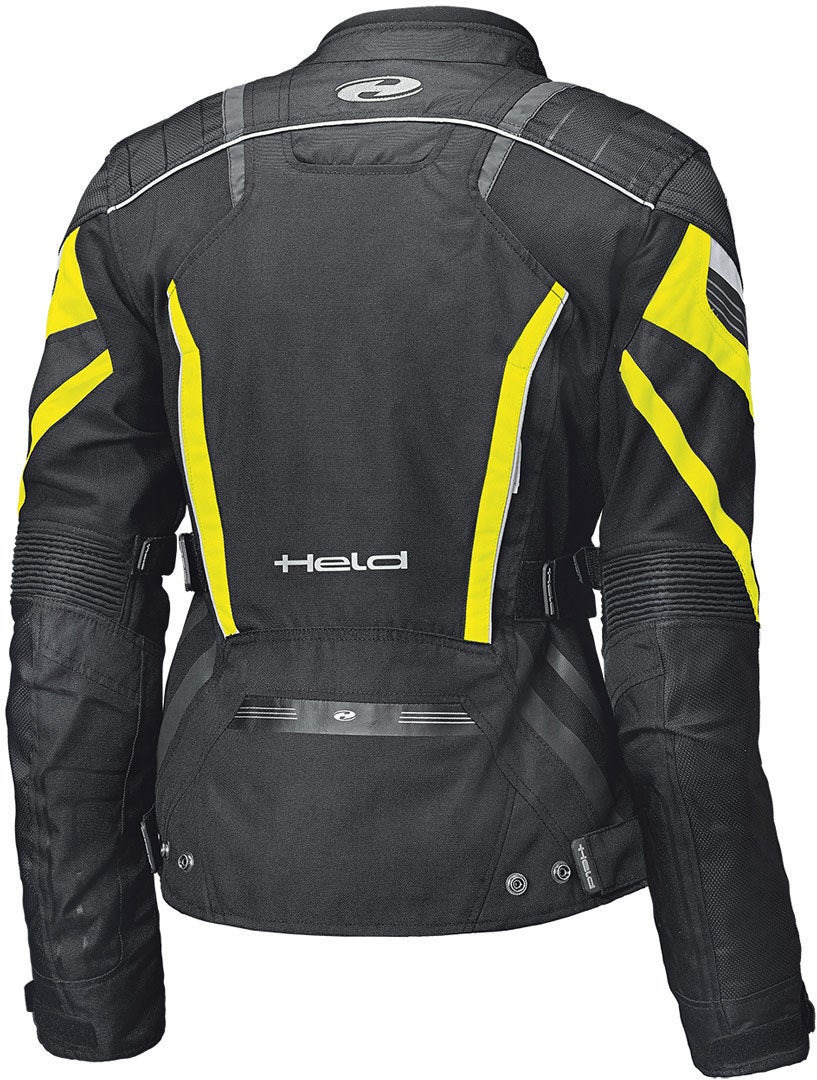 Held Lupo imperméable dames motocycle textile veste noir/jaune néon 3XL Figure 2