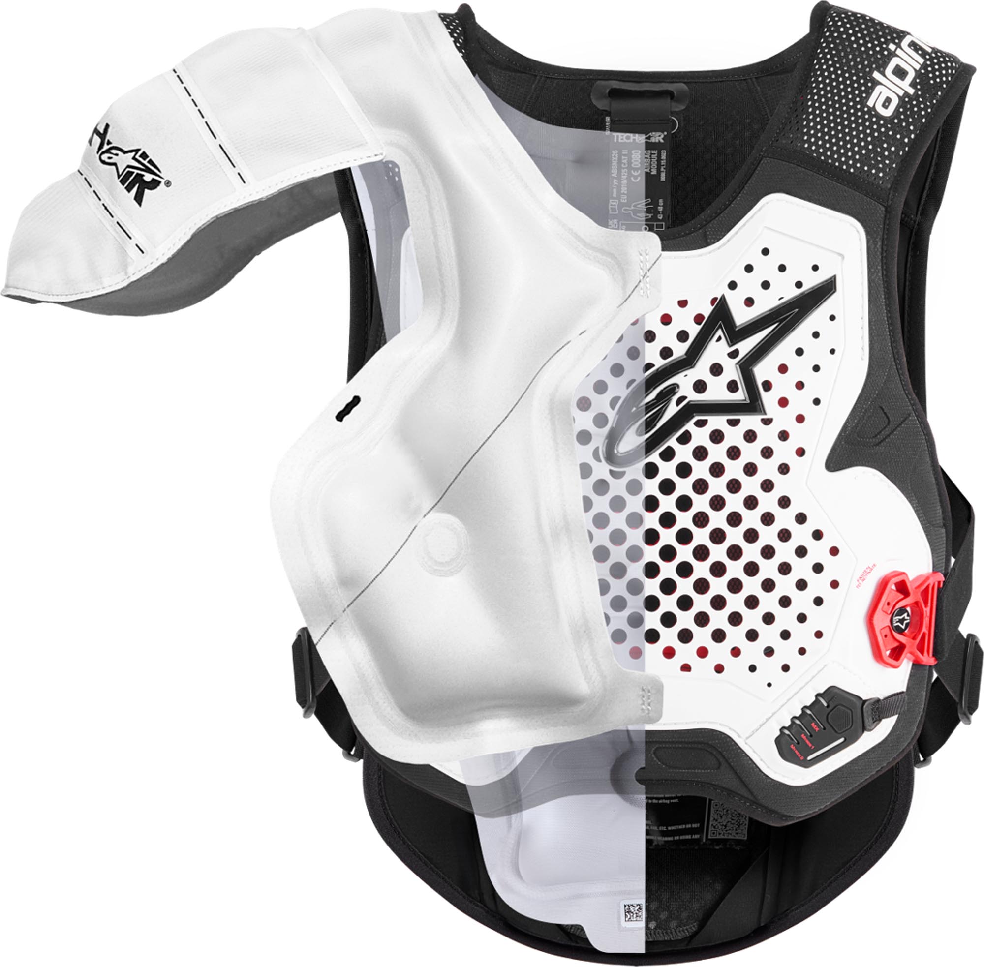 Side view of Alpinestars Tech-Air MX Motocross Airbag Vest