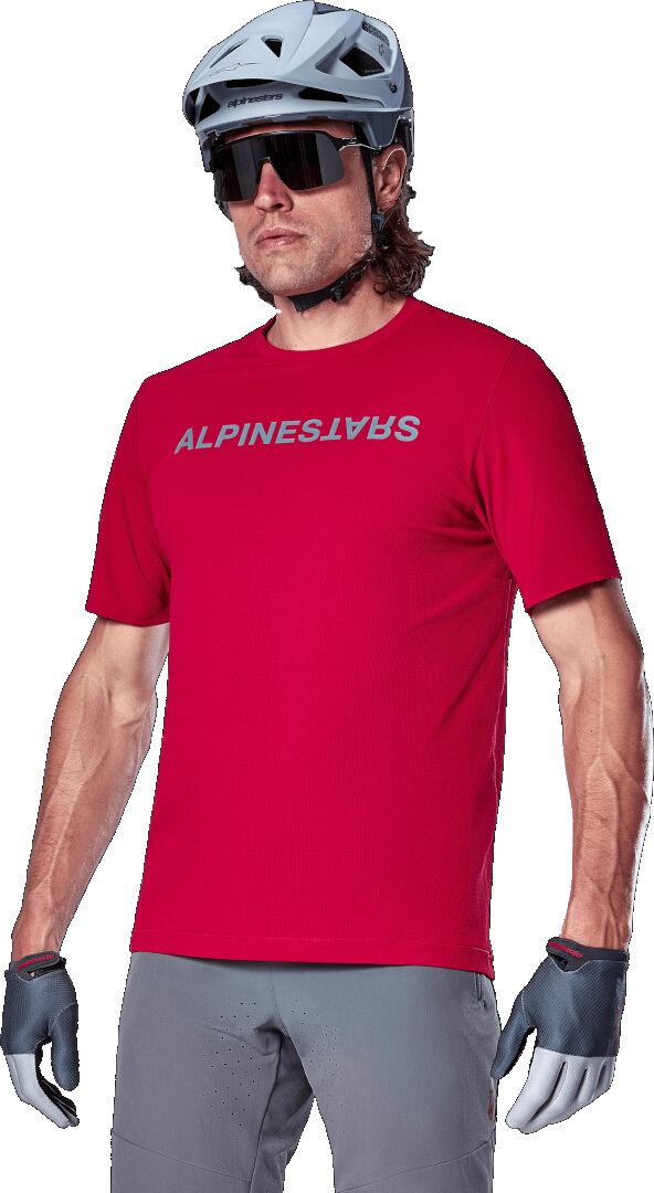 Side view of Alpinestars A-Aria Switch Short Sleeve Bicycle Jersey