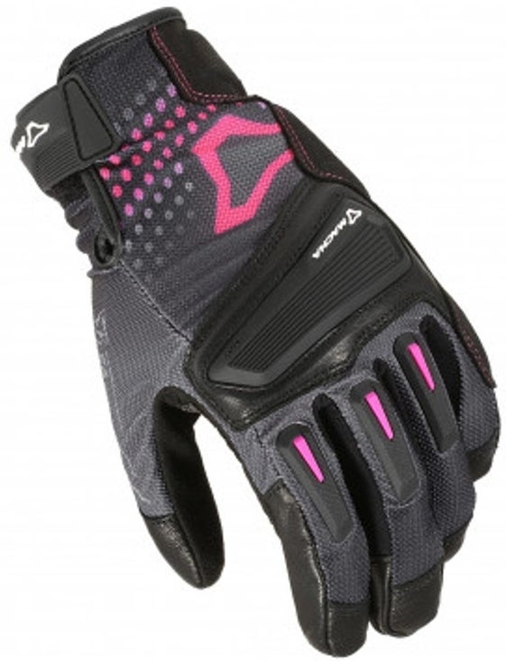 Macna Jugo Motorcykelhandsker til damer Pink M Figur 1