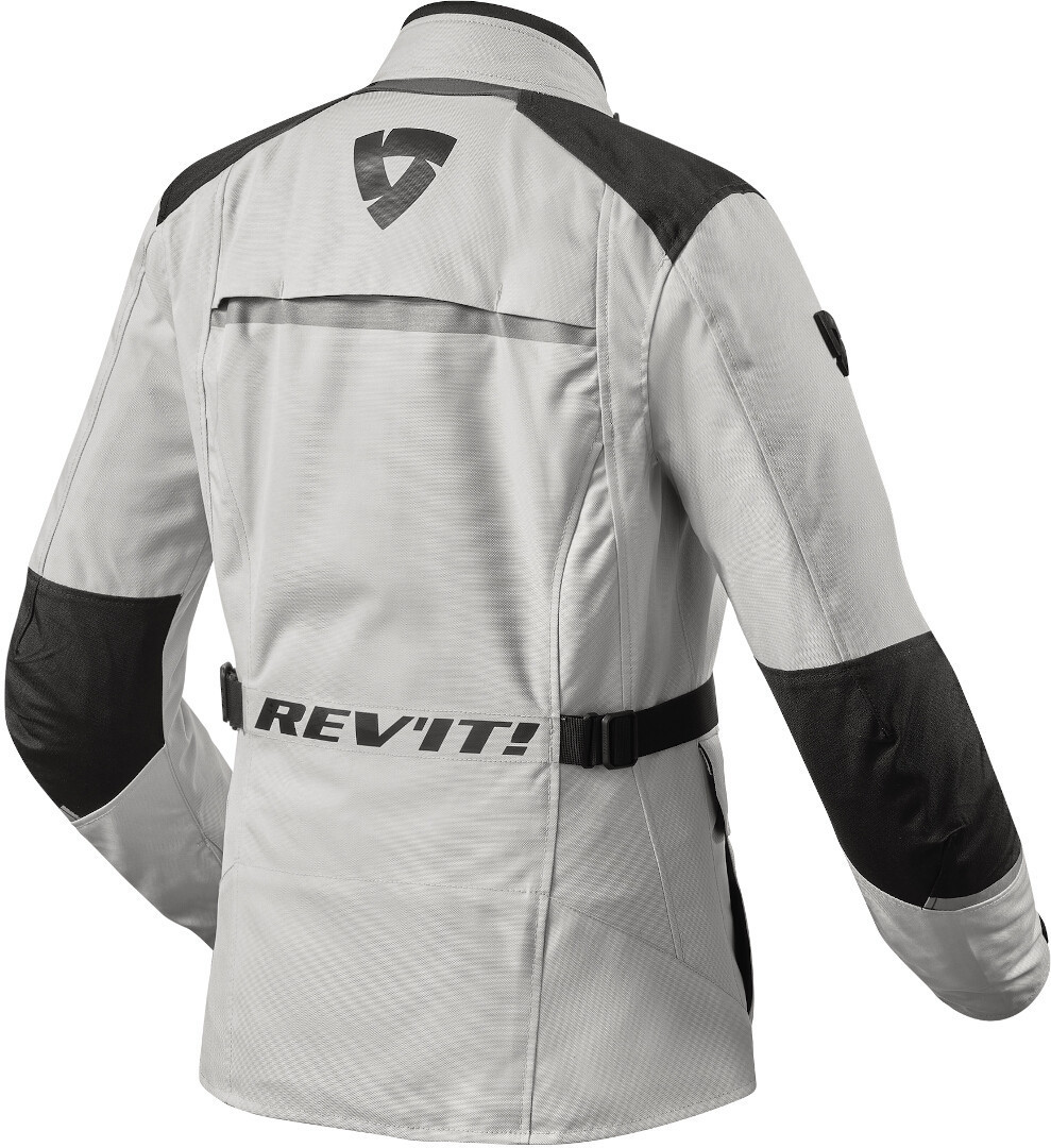 Revit Voltiac 3 H2O Jachetă textilă pentru motociclete pentru doamne Argintiu/Negru 44 Figura 2