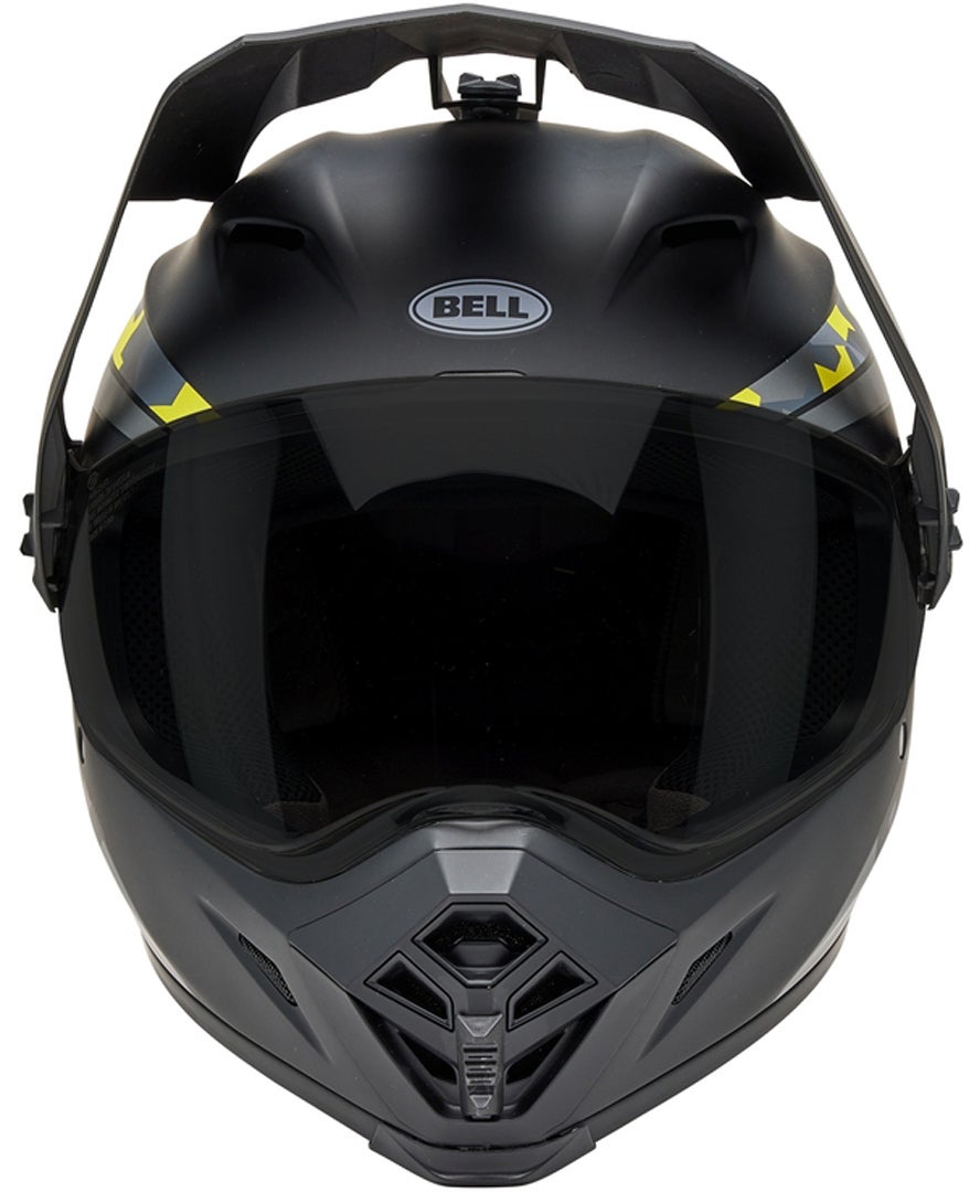 Bell MX-9 Adventure MIPS Enduro Helm grau/gelb XXL (62/63) Abbildung 9