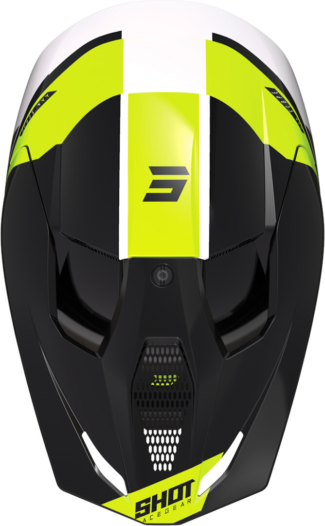 Shot Furious Scope Cască de motocross Negru/Alb/Galben XXL (63/64) Figura 3
