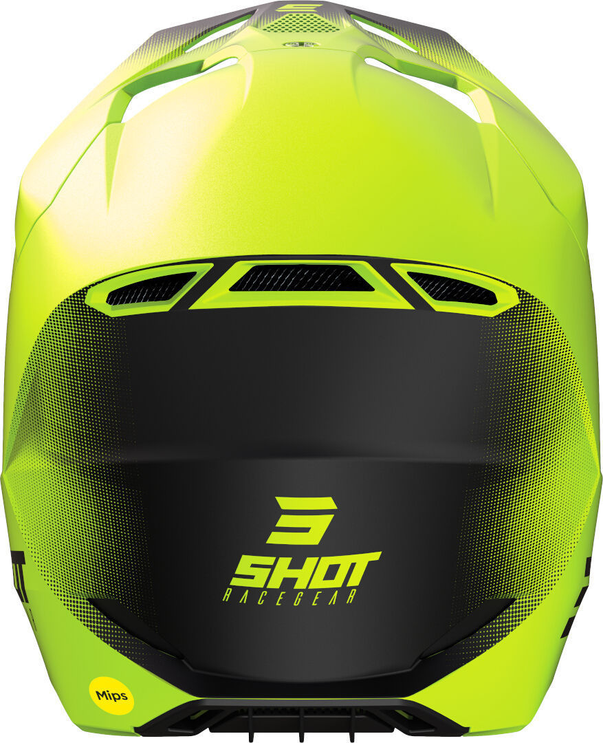 Shot Race Draw Motocross hjälm neongul XS (53/54) Figur 2