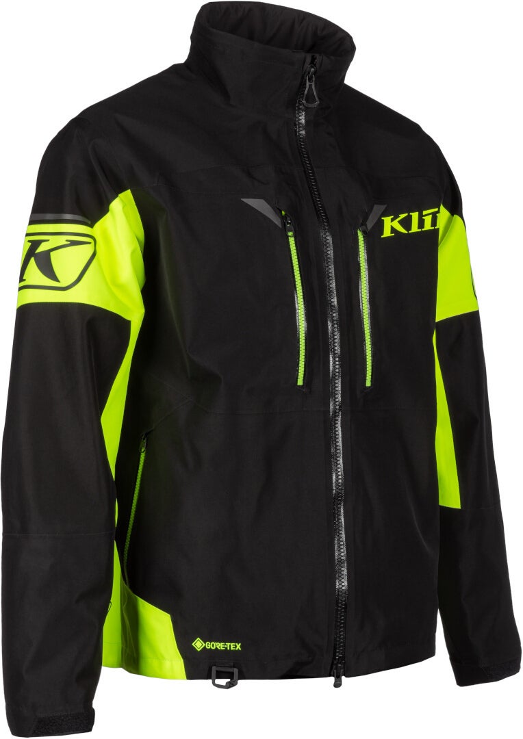 Klim Tomahawk スノーモービルジャケット 黒/ネオン XXL 図3