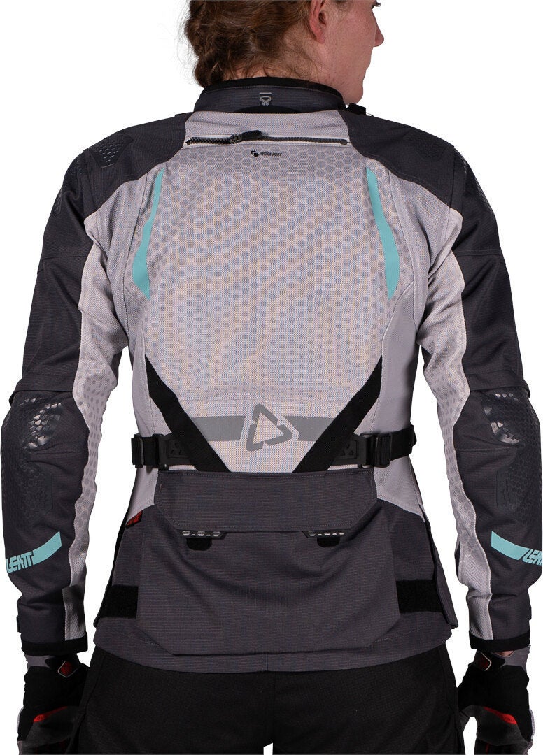 Leatt ADV Flowtour 5.5 Damen Motorrad Textiljacke dunkelgrau/hellgrau L Abbildung 18