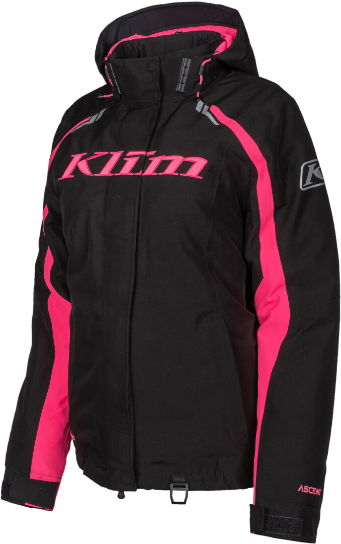 Klim Flare Jachetă de snowmobil pentru doamne Negru/roz XS Figura 1