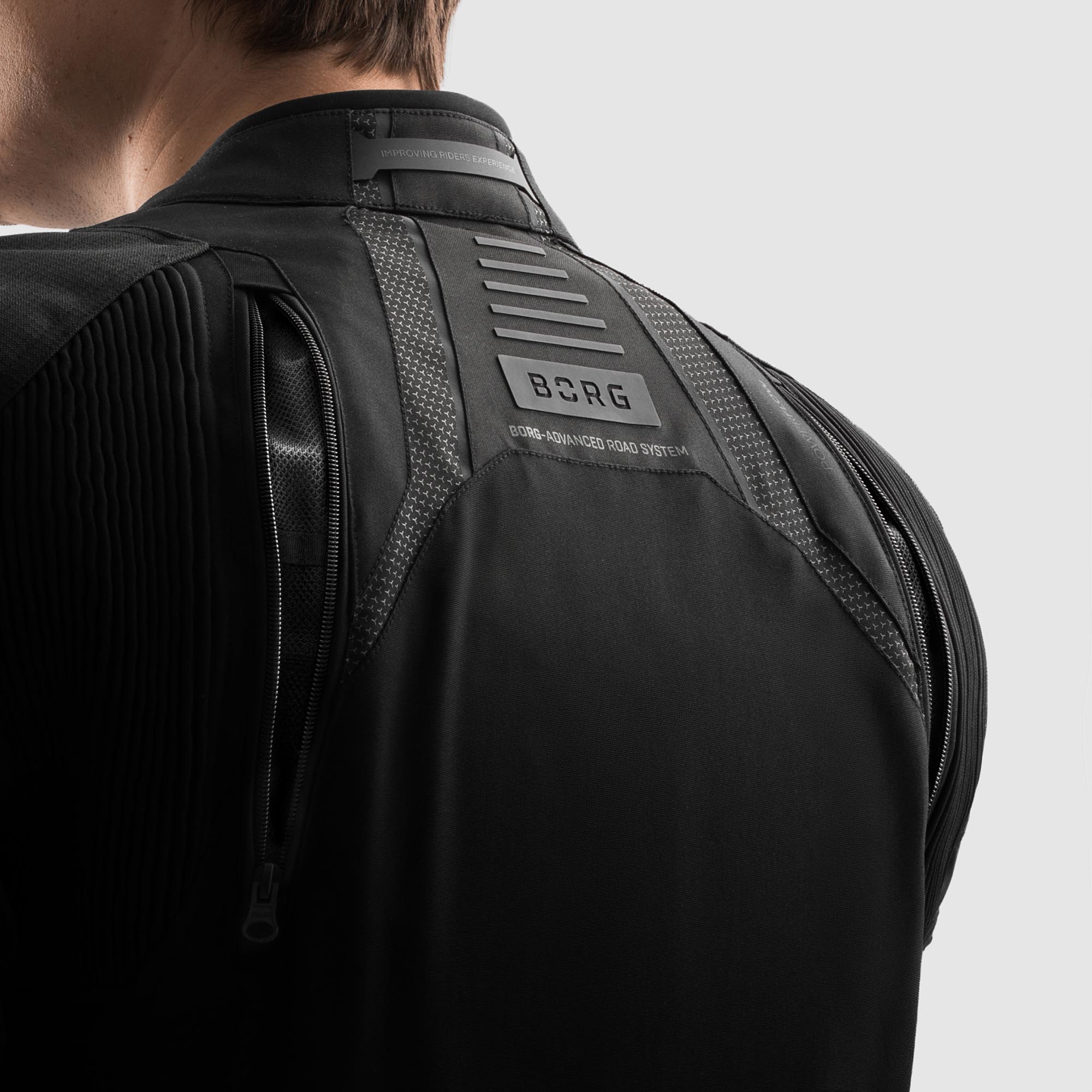 Rebelhorn Borg 2 waterproof Motorcycle Textile Jacket black L Figure 12