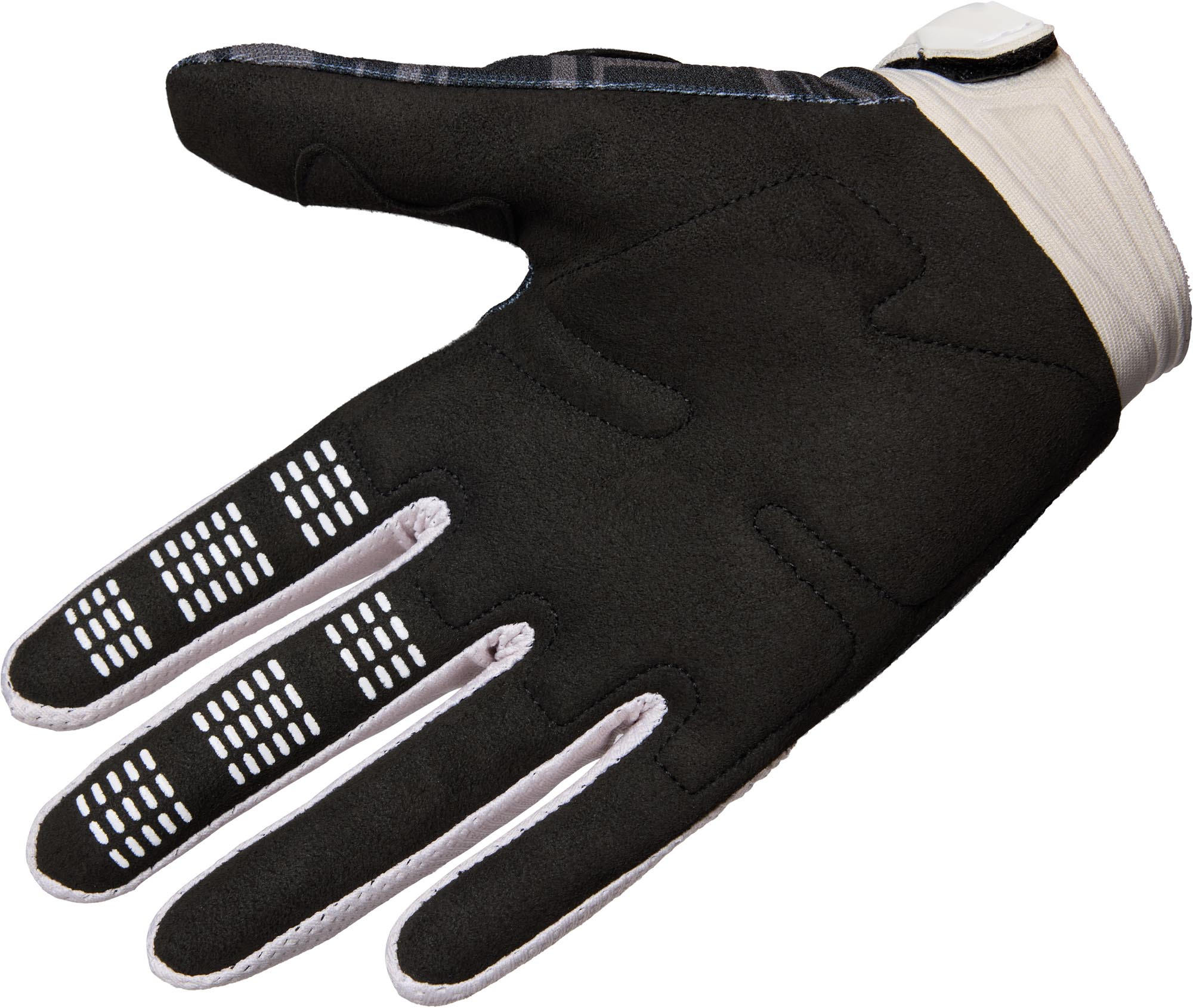 FOX 180 Diffuse Special Edition Motocross Gloves black/grey/white M Figure 2