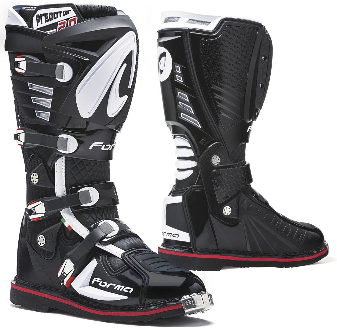 Forma Predator 2.0 Botas de Motocross negro 45 Figura 1
