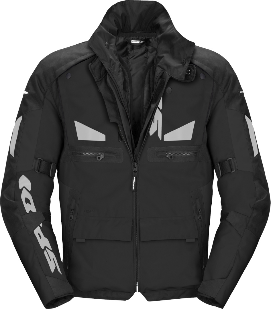 Spidi Crossmaster Motorcycle Textile Jacket black XL Figure 1