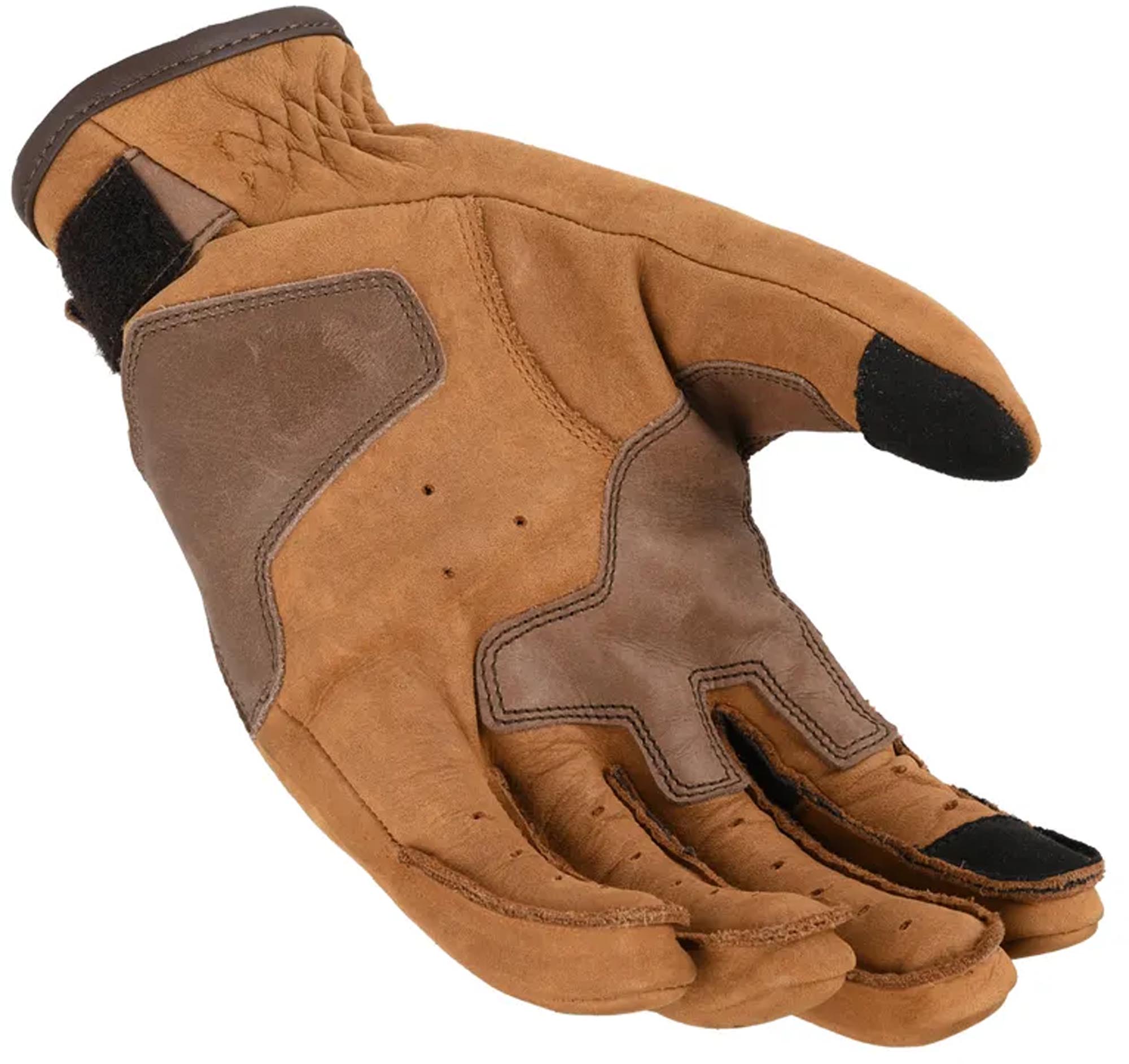Macna Sawyer Motorhandschoenen bruin M Figuur 2