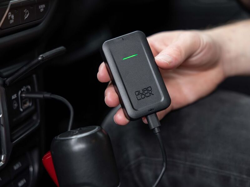Quad Lock Adaptor CarPlay wireless Figura 7