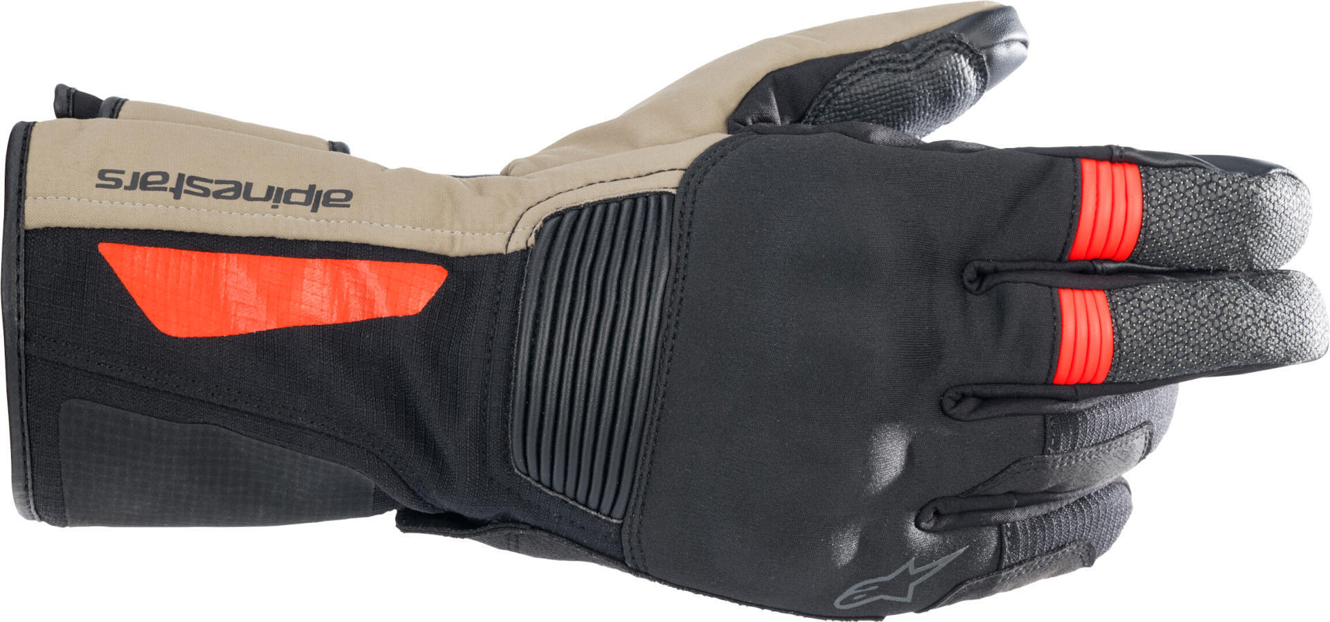 Alpinestars Denali Aerogel Drystar Motorcykel handske Sort/Khaki L Figur 1